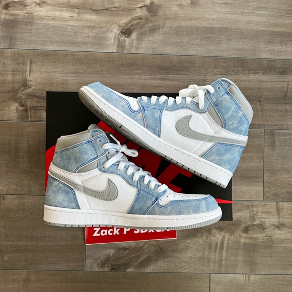Nike Air Jordan 1 Retro High Hyper Royal Smoke Grey size 10 Men’s lightly used - Picture 3 of 7